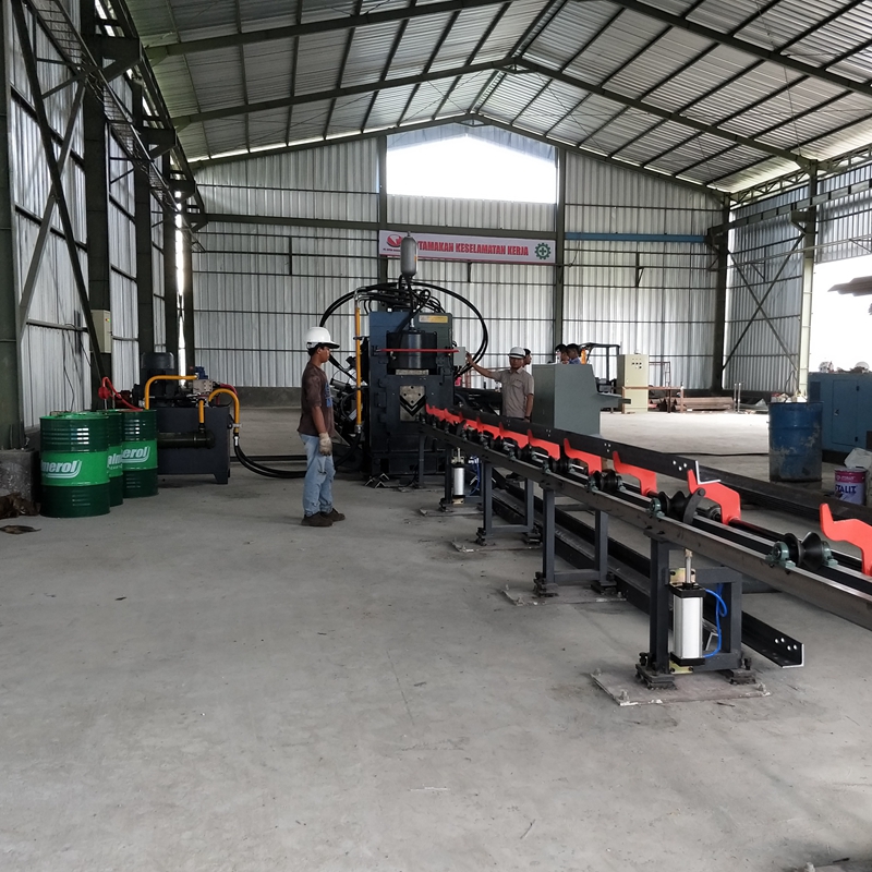 Máquina de perforación de acero de ángulo CNC APM2020
