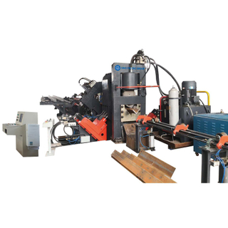 Máquina de perforación de acero de ángulo CNC